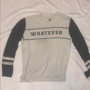 Long sleeve light sweater